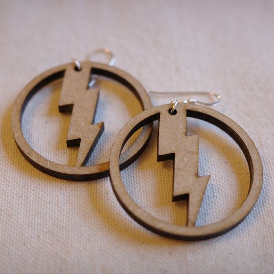 Her By Design Lightning Bolt Earrings