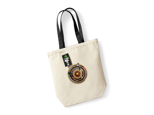 'All Our Days' heavy weight 100% fair-trade cotton shopping bag