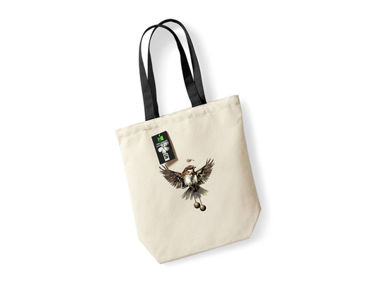 'Little Sparrow' heavy weight 100% fair-trade cotton shopping bag