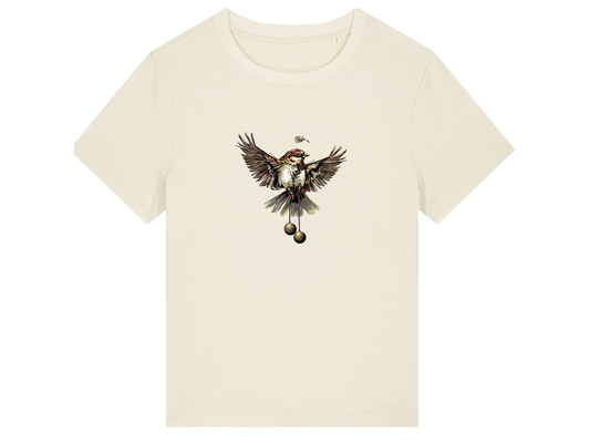 'Little Sparrow' women's fit t-shirt (natural)